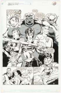 Raney, Tom - Tom Raney and Jerry Acerno Forgotten Realms Annual Comic Book #1 Story Page 50 Original Art (DC, 1990)....