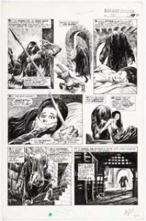 Buscema, John | John Buscema and Alfredo Alcala The Savage Sword of Conan #12 Story Page 34 Original Art (Marvel, 1976). ... | Heritage