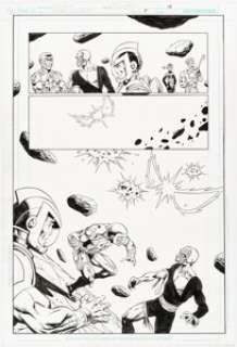 Starlin, Jim | Jim Starlin and Al Milgrom Strange Adventures #5 Story Page 16 Original Art (Marvel, 2005).... | Heritage