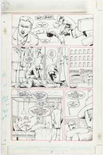 Rogers, Marshall - Marshall Rogers, Bob Wiacek, and John Cebollero Batman: Legends of the Dark Knight #134 Story Page 17 Original Art...