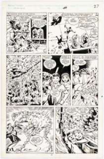 Davis, Alan | Alan Davis and Paul Neary Excalibur #12 Story Page 20 Original Art (Marvel, 1989).... | Heritage