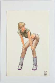 Manara, Milo | Milo Manara - Female Illustration Original Art (undated).... | Heritage