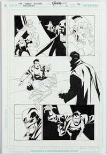 Nguyen, Dustin - Dustin Nguyen and Richard Friend Authority: Revolution #11 Story Page 16 Original Art (DC/Wildstorm, 2005)....