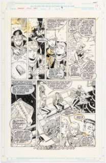 Adams, Arthur | Arthur Adams and Al Milgrom Marvel Holiday Special #1 Story Page 9 Fantastic Four Original Art (Marvel, 1991).... | Heritage