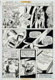 Grell, Mike | Mike Grell Warlord #4 Story Page 17 Original Art (DC, 1976).... | Heritage