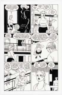 Hernandez, Jaime | Jaime Hernandez Love and Rockets Vol.2 #3 Story Page 4 Maggie and Izzy Original Art (Fantagraphics, 2001).... | Heritage