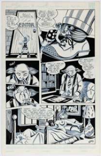 Borenstein, Todd - Todd Borenstein Visions of Curves #2 Story Page 5 Original Art (Fantagraphics/Eros Comix, 1995)....