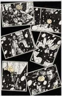 Haun, Jeremy - Matthew Cashel and Jeremy Haun Paradigm #2 Story Page 33 Original Art (Image, 2002)....