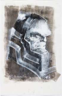 Sienkiewicz, Bill | Bill Sienkiewicz Darkseid Illustration Original Art (Undated).... | Heritage