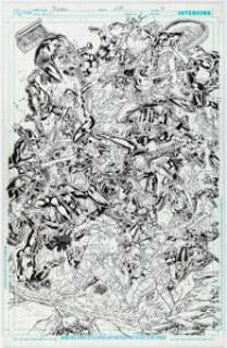 Fernando Pasarin and Scott Hanna - Green Lantern Corps #6 Splash Page 10 Original Art (DC, 2012)....