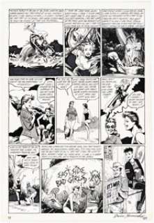 Jaime Hernandez - Love and Rockets #2 Story Page 10 Maggie, Penny, and Hopey Original Art (Fantagraphics, 1983)....