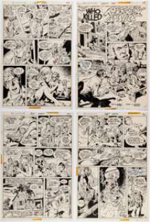 Gerry Talaoc | The Unexpected #168 Complete 8-Page Story "Who Killed Raggedy Annie?" Original Art (DC, 1975). (Total: 8 Original Art) | Heritage