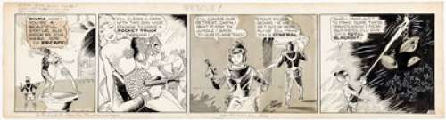 Dick Calkins | Buck Rogers #456 Daily Comic Strip Original Art (John F. Dille Co., c. 1930s-1940s). | Heritage