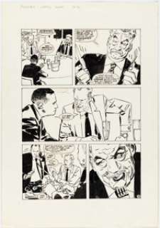 Jorgé Zaffino - Punisher Graphic Novel Story Page Original Art Group of 2 (Marvel, 1988/1990). (Total: 2 Original Art)