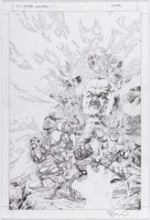 Fernando Pasarin - Hal Jordan and the Green Lantern Corps #49 Cover Original Art (DC, 2018).