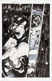 Rafa Sandoval - Knight Terrors: Action Comics #1 Cover Original Art (DC, 2023).