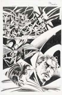 Mike Deodato Jr. Witches #1 Story Page 8 Doctor Strange Original Art (Marvel, 2004). | Heritage