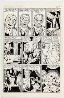 Steve Ditko Revolver #4 Story Page 5 Original Art (Renegade Press, 1985). | Heritage