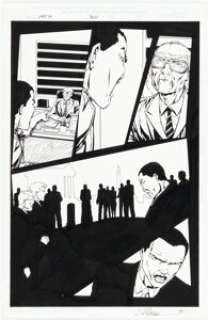 Jim Calafiore and Peter Palmiotti Venom: The Hunted #3 Story Page 13 Original Art (Marvel, 1996).