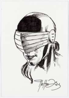 Netho Diaz - Dawn Moreno / Female Snake Eyes Illustration Original Art (2023).