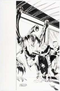 Jordi Ensign and Ken Branch Second Life of Doctor Mirage #17 Cover Original Art (Valiant, 1995). | Heritage