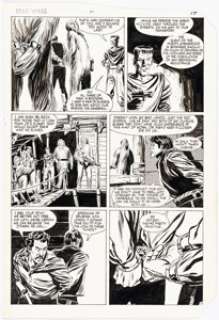Tony Salmons and Tom Palmer Star Wars #91 Story Page 13 Original Art (May, 1985).