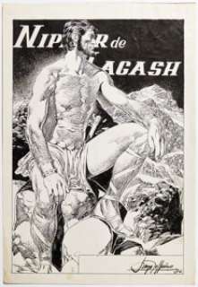 Jorgé Zaffino Nippur de Lagash Splash Page and Prints Original Art Group of 5 (Columba Publishing, c. 1980s). (Total: 5 Items)