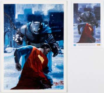Werther Dell’edera Batman v Superman: Dawn of Justice Illustration Original Art (Panini/DC, 2020). (Total: 2 Original Art) | Heritage