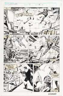 Mike Manley and Ricardo Villagran Darkhawk #8 Story Page 19 Original Art (Marvel, 1991).