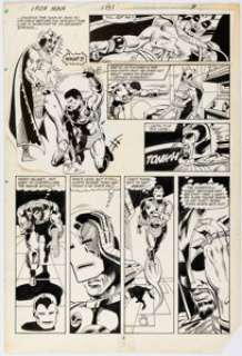 Luke McDonnell and Steve Mitchell Iron Man #181 Story Page 3 Original Art (Marvel, 1984). | Heritage