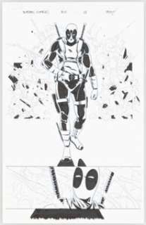 Dalibor Talajic Deadpool Kills the Marvel Universe #1 Story Page 18 Original Art (Marvel, 2012).