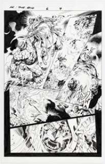 Alan Davis and Mark Farmer Fantastic Four: The End #6 Story Page 9 Original Art (Marvel, 2007). | Heritage