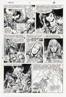 Sal Buscema and Tom Palmer Magik #4 Story Page 2 Original Art (Marvel, 1984). | Heritage