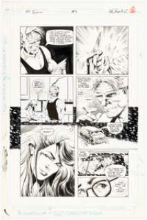 Denys Cowan and Rick Magyar The Question #3 Story Page 16 Original Art (DC, 1987). | Heritage