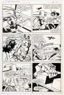 Mike Vosburg and Frank Springer The Savage She-Hulk #18 Story Page 10 Original Art (Marvel, 1981). | Heritage