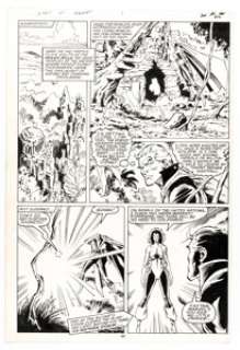 Marc Silvestri and Joe Rubinstein The X-Men vs. The Avengers #1 Story Page 20 Original Art (Marvel, 1987). | Heritage