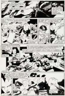 Kevin Nowlan The New Mutants #51 Story Page 3 Original Art (Marvel, 1987). | Heritage
