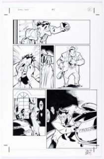 Ramón Bachs and Howard Shum Joker / Mask #1 Story Page 11 Original Art (DC/Dark Horse, 2000).
