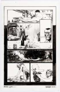 Sean Gordon Murphy Punk Rock Jesus #6 Story Page 29 Original Art (DC, 2013). | Heritage