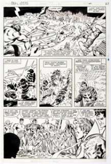 Don Perlin and Joe Sinnott The Defenders #99 Story Page 15 Original Art (Marvel, 1981). | Heritage
