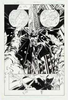 Mike Lilly and Sean Parsons Detective Comics #788 Story Page 1 Original Art (DC, 2004).