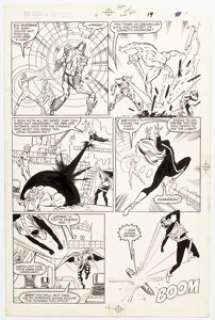 Marc Silvestri and Joe Rubinstein The X-Men vs. The Avengers #3 Story Page 15 Original Art (Marvel, 1987). | Heritage
