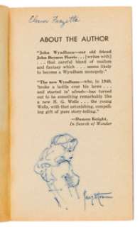 Frank Frazetta and Bernie Wrightson The Secret People Signed Book with Sketch Original Art and Signed Card (Lancer Books, 1964) (Total: 2 Items) | Heritage