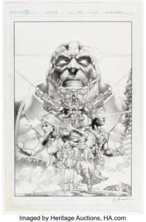 Jay Anacleto Cable #159 Variant Cover Original Art (Marvel, 2018). | Heritage