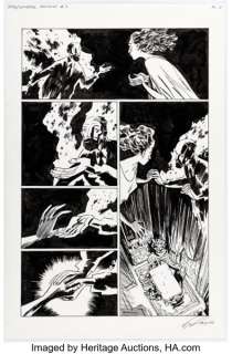 Guy Davis B.P.R.D.: The Universal Machine #3 Story Page 11 Original Art (Dark Horse, 2006).