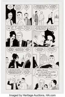 Jaime Hernandez Love and Rockets #19 Story Page 3 Original Art (Fantagraphics, 2007). | Heritage