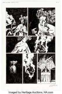 Guy Davis B.P.R.D.: The Universal Machine #3 Story Page 17 Original Art (Dark Horse, 2006).