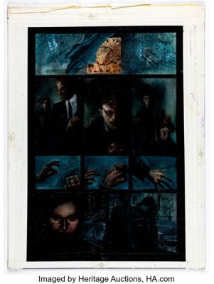 Bill Koeb Clive Barker‘s Hellraiser #2 "The Pleasures of Deception" Story Page 2 Original Art (Marvel, 1990).