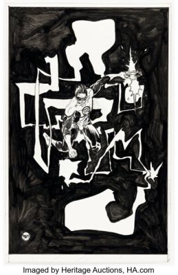 Paul Pope The Green Lantern #11 Unpublished Cover Original Art (DC, 2019). | Heritage