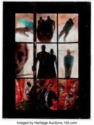 Bill Koeb Clive Barker‘s Hellraiser #2 "The Pleasures of Deception" Story Page 11 Original Art (Marvel, 1990).